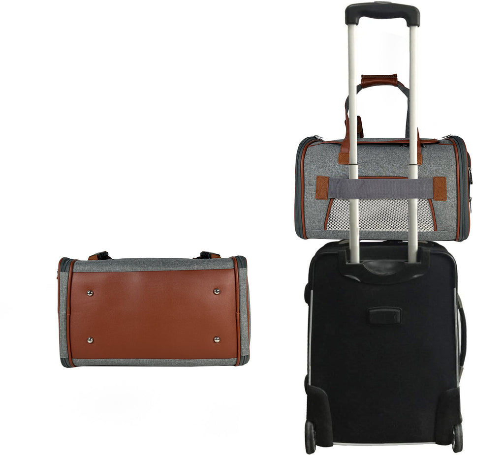Mr. Peanut's Gold Series Standard Size Airline Compliant Pet Carrier by Mr. Peanut's Pet Carriers