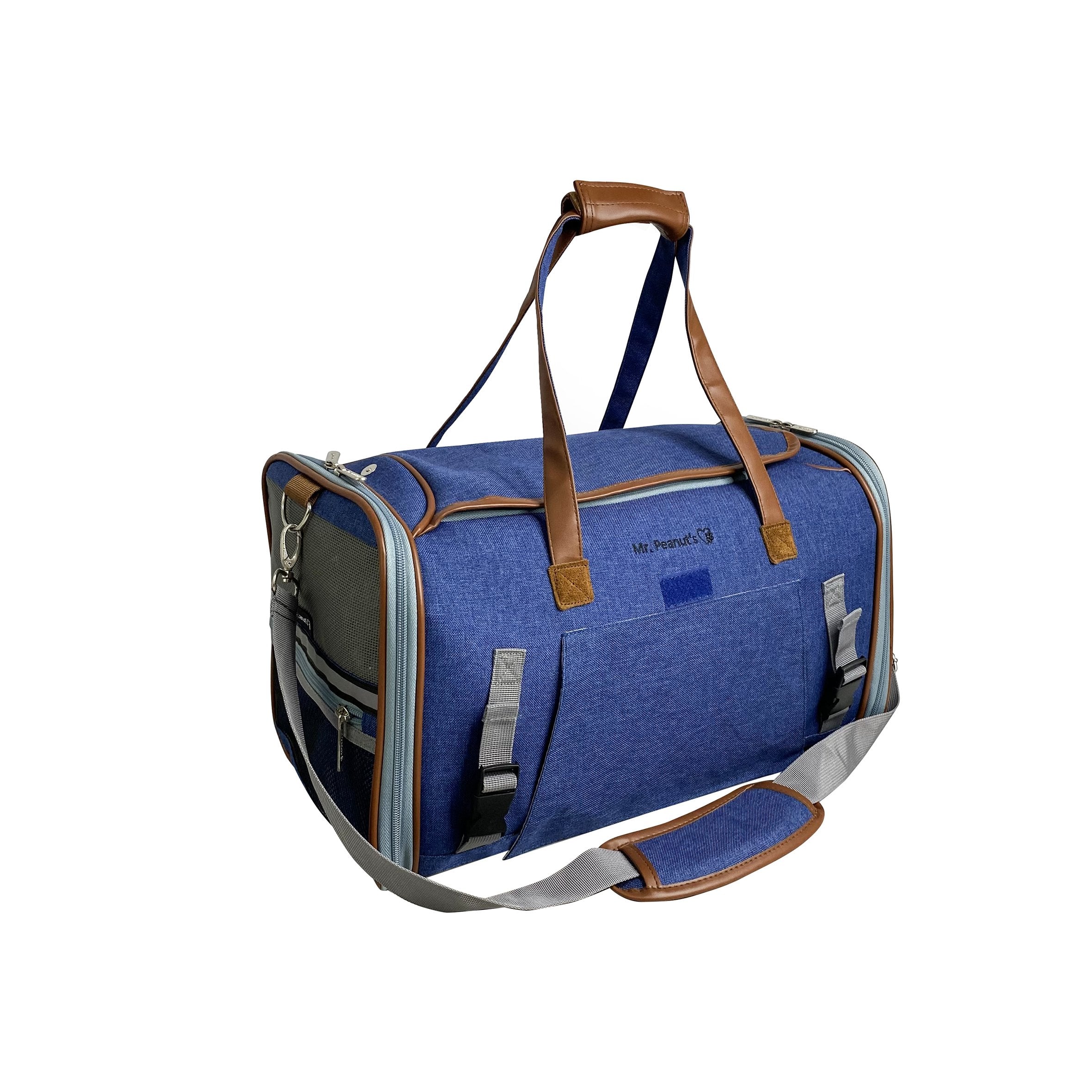 Mr. Peanut's Gold Series Mini Size Airline Compliant Expandable Pet Carrier by Mr. Peanut's Pet Carriers