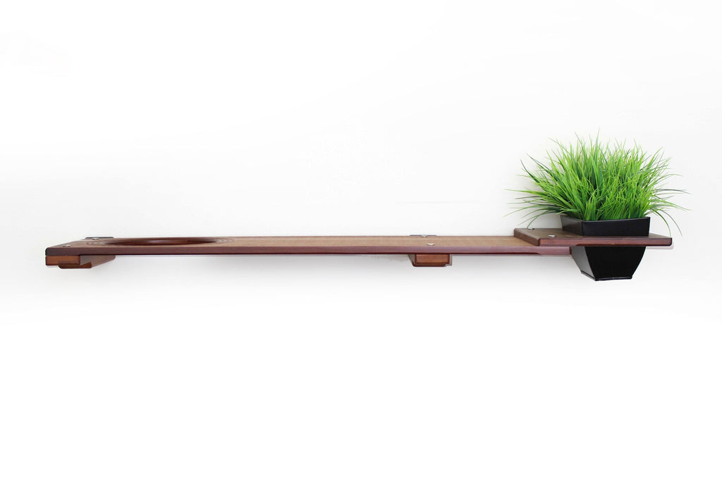 Cat Plant Stand for Wall by Catastrophic Creations