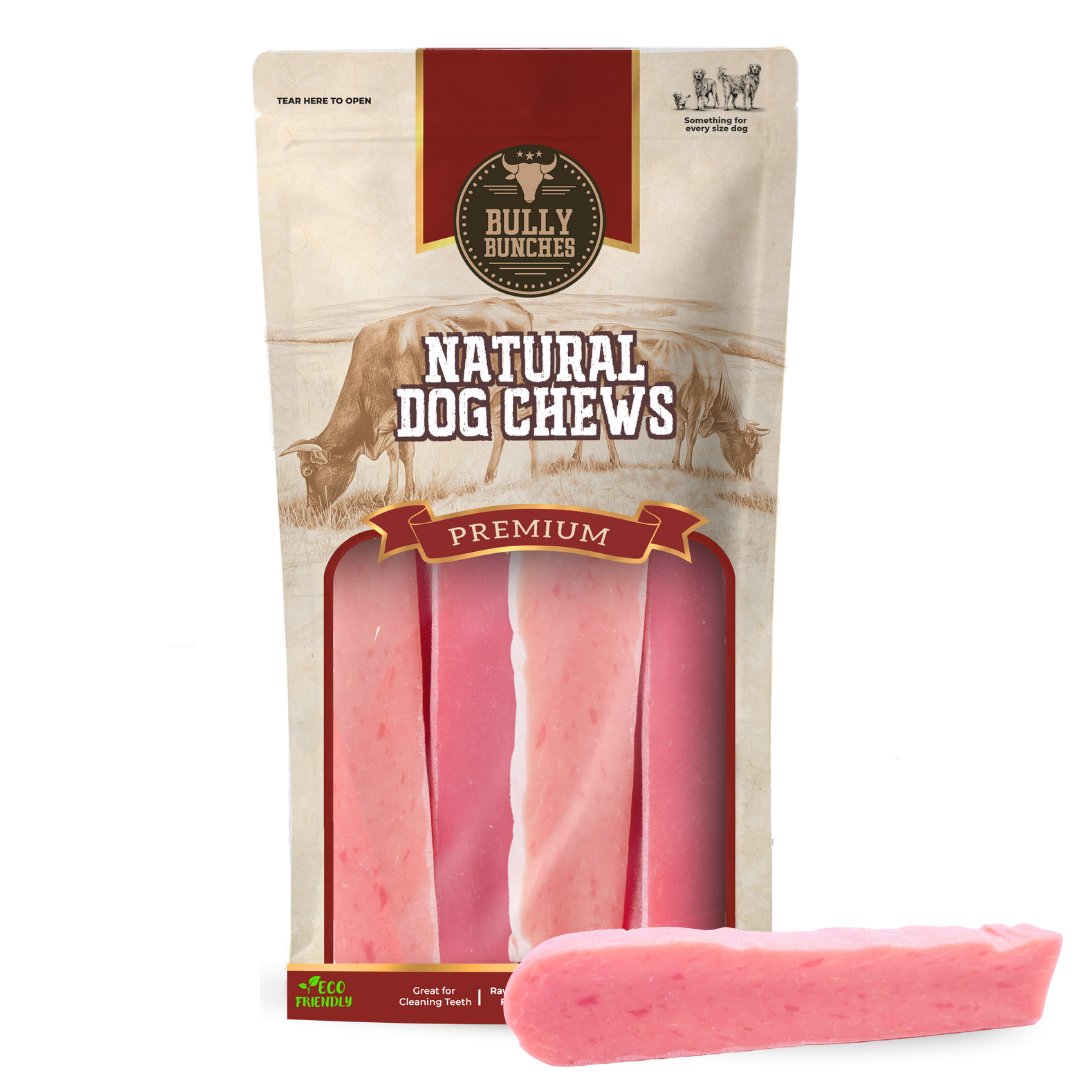 Strawberry Himalayan Yak Chew (MEDIUM) by Bully Bunches