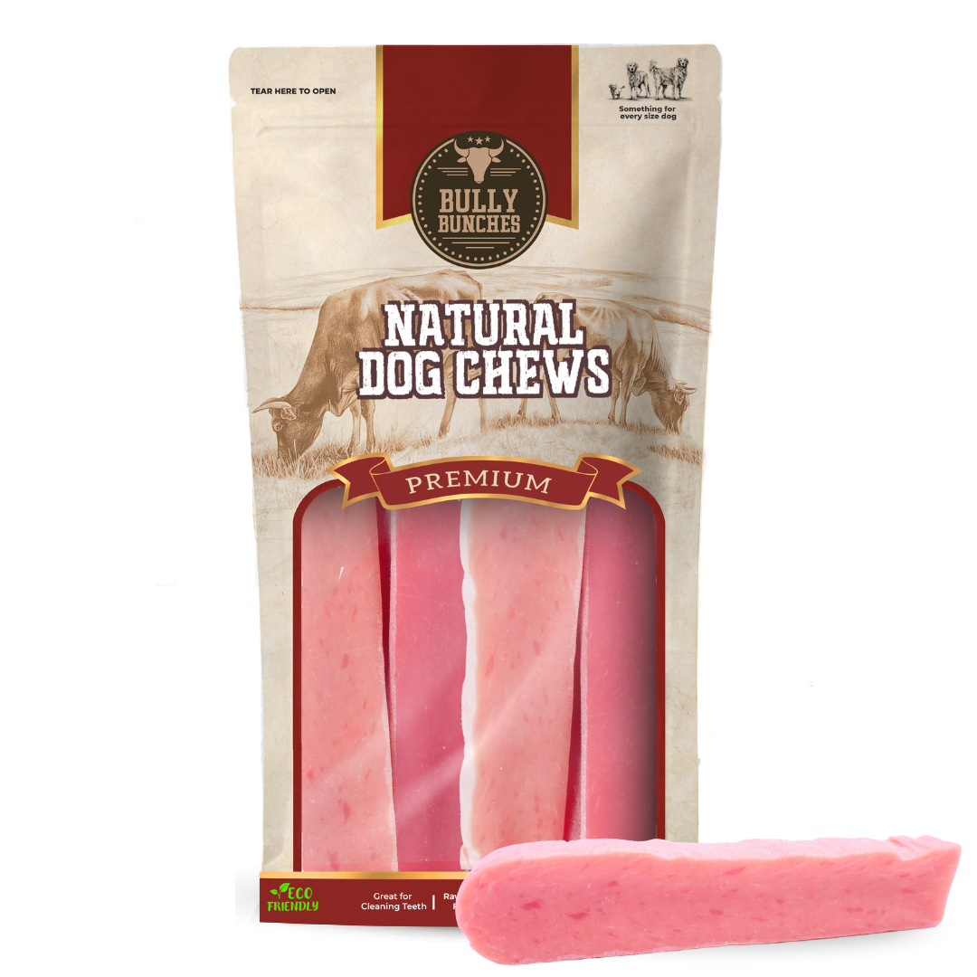 Strawberry Himalayan Yak Chew (MEDIUM) by Bully Bunches