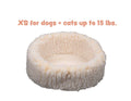 HuggleFleece® HuggleSnuggler™ Cat & Dog Beds by HuggleHounds